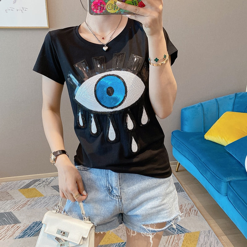 shirt with eyes on it