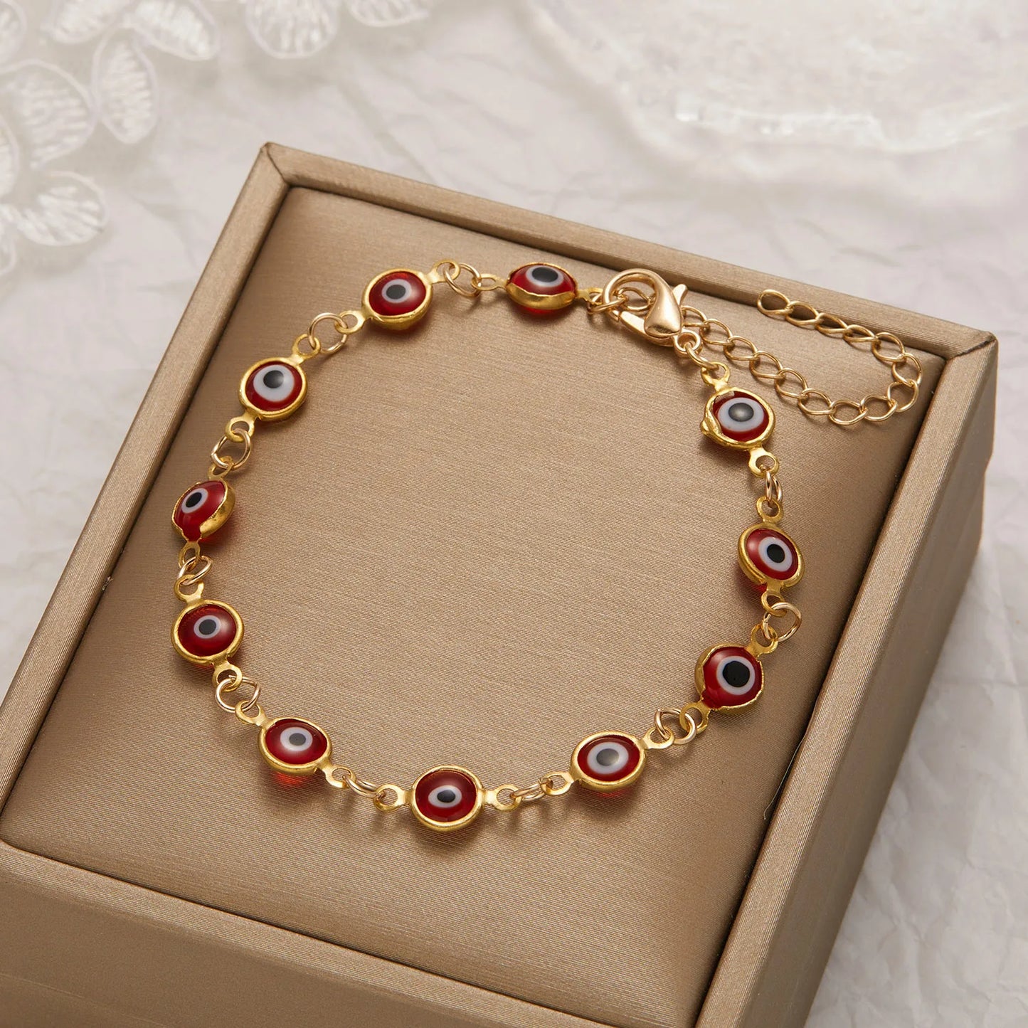 Colorful Evil Eye Bangles
