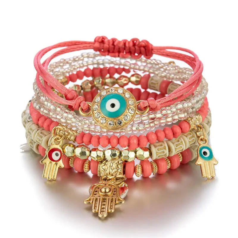 Evil Eye Bohemian Bangle