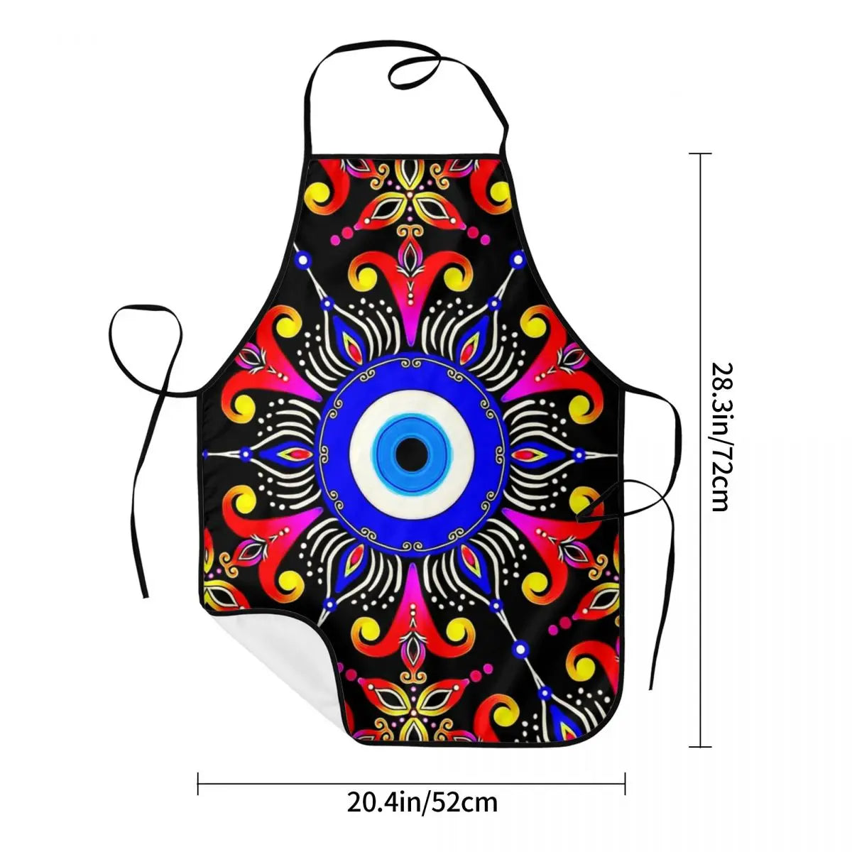 Colorful Evil Eye Apron