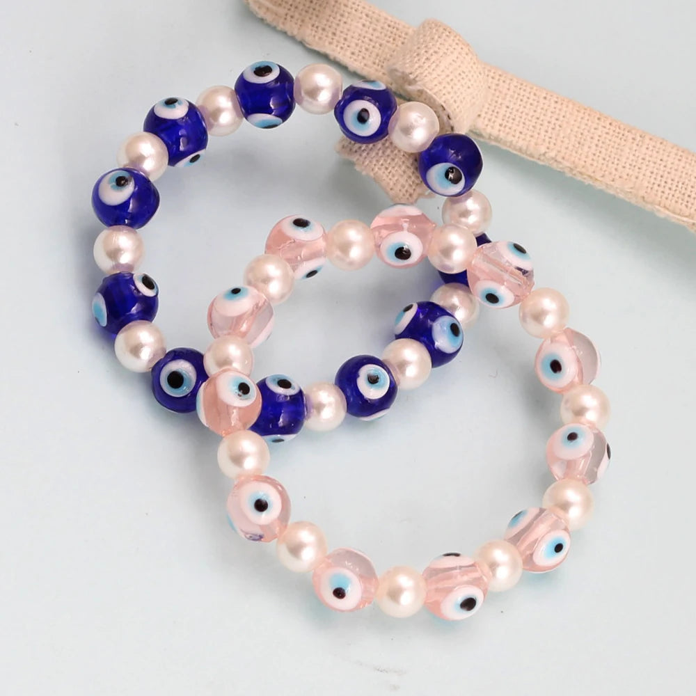 Evil Eye Beads Bracelet for Women