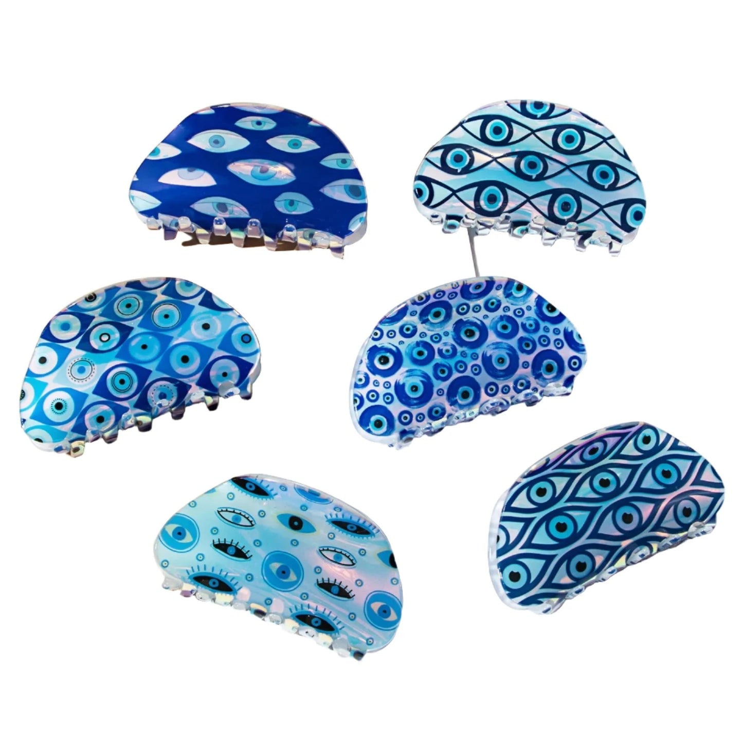 Evil Eyes Hair Clips for Women