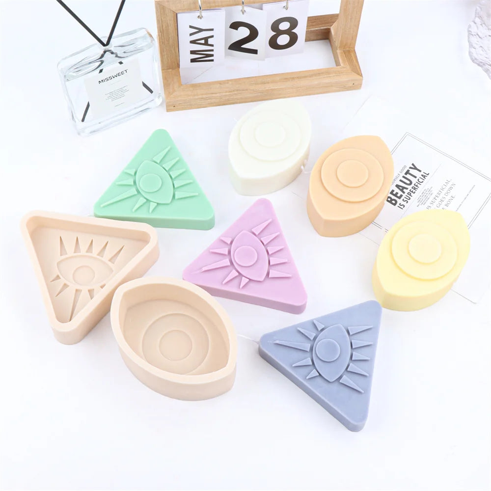 Evil Eye Silicone Candle