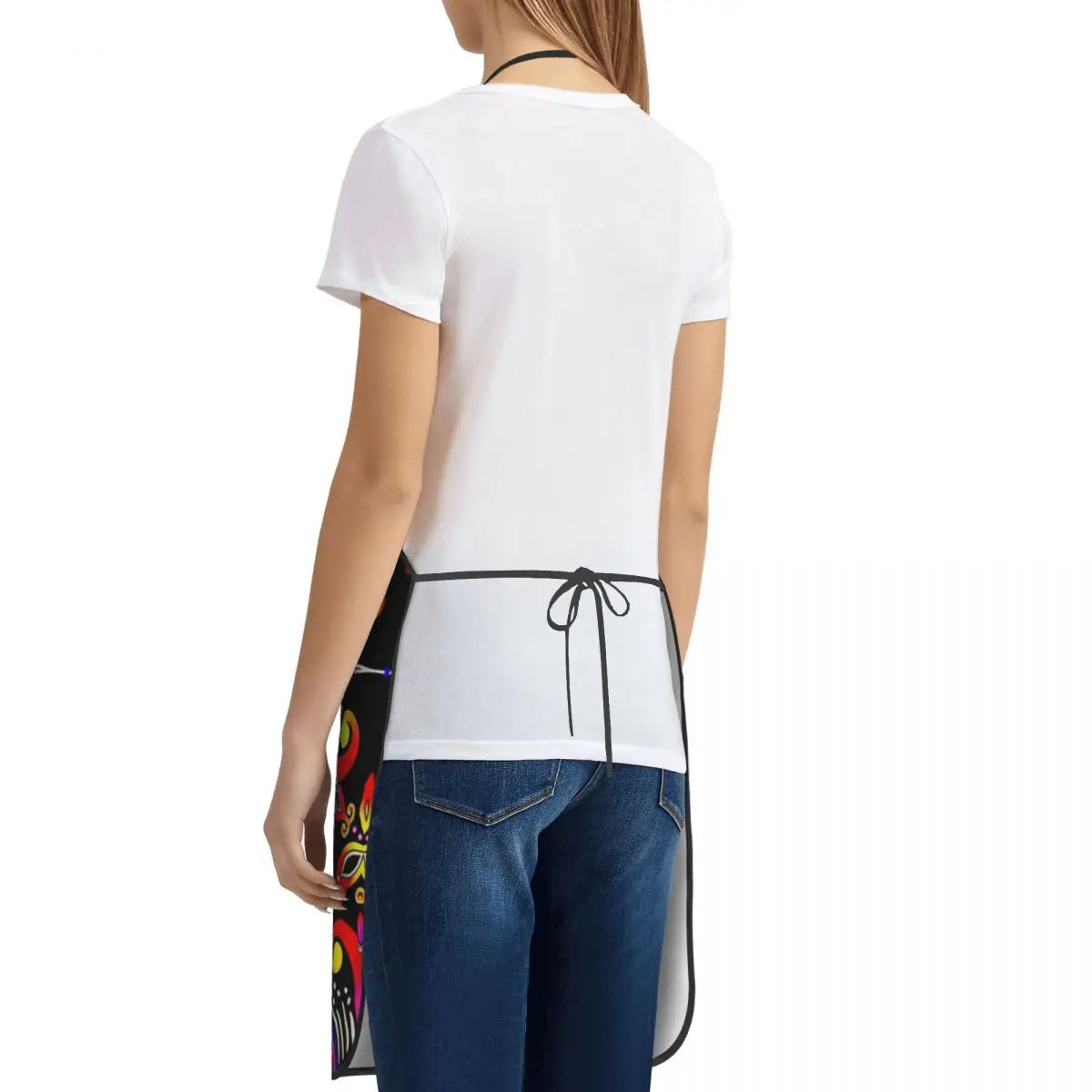Colorful Evil Eye Apron