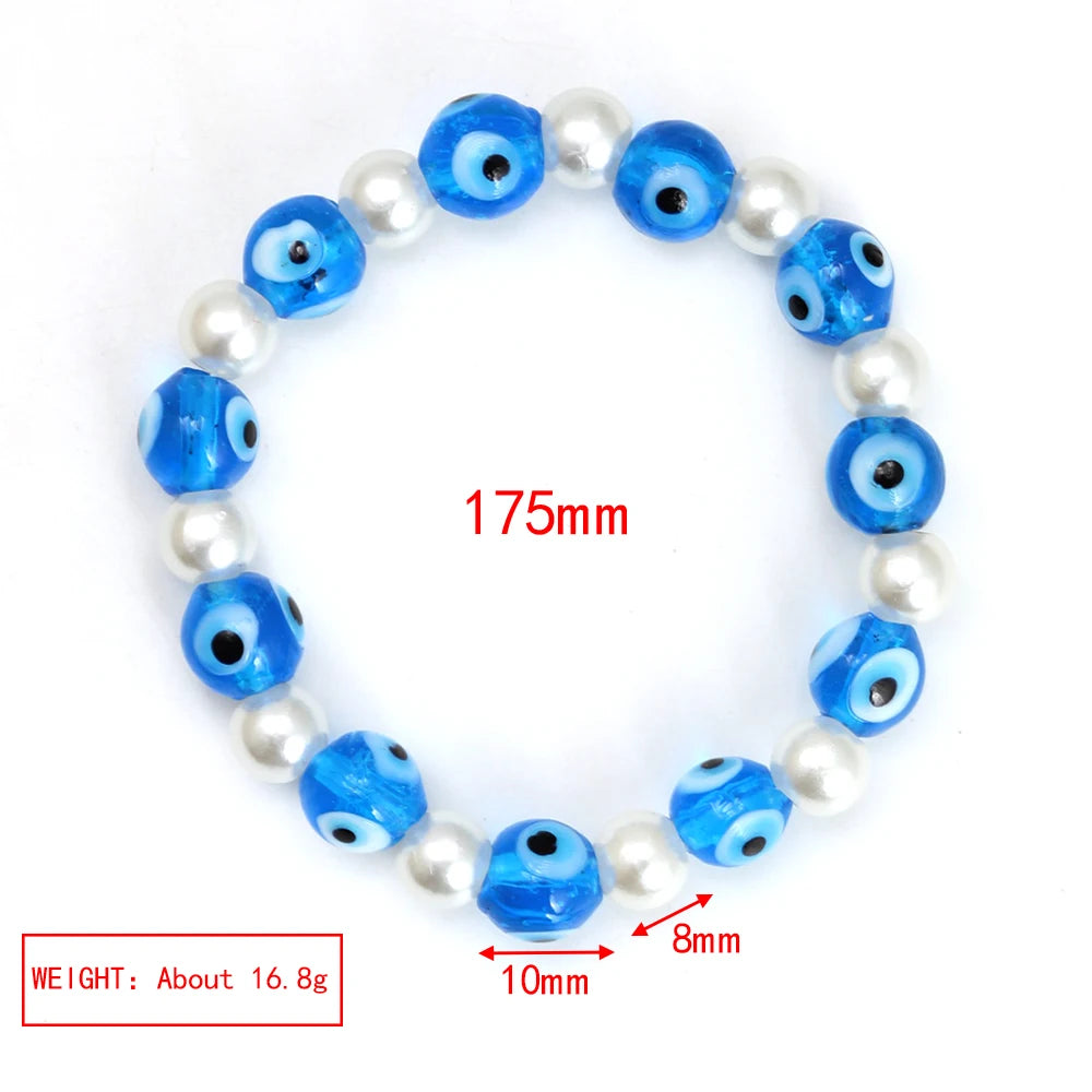 Evil Eye Beads Bracelet for Women