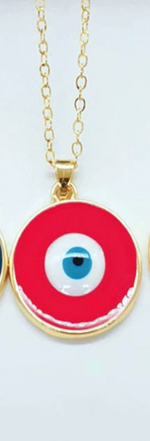 Luxury Colorful Evil Eye Pendant Necklace