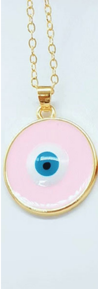 Luxury Colorful Evil Eye Pendant Necklace