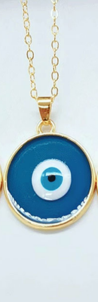 Luxury Colorful Evil Eye Pendant Necklace