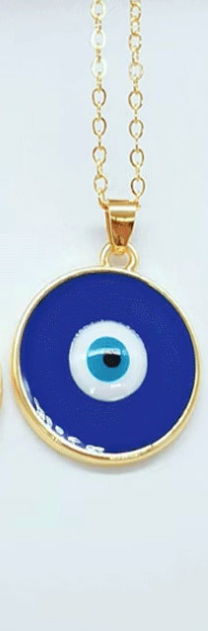 Luxury Colorful Evil Eye Pendant Necklace