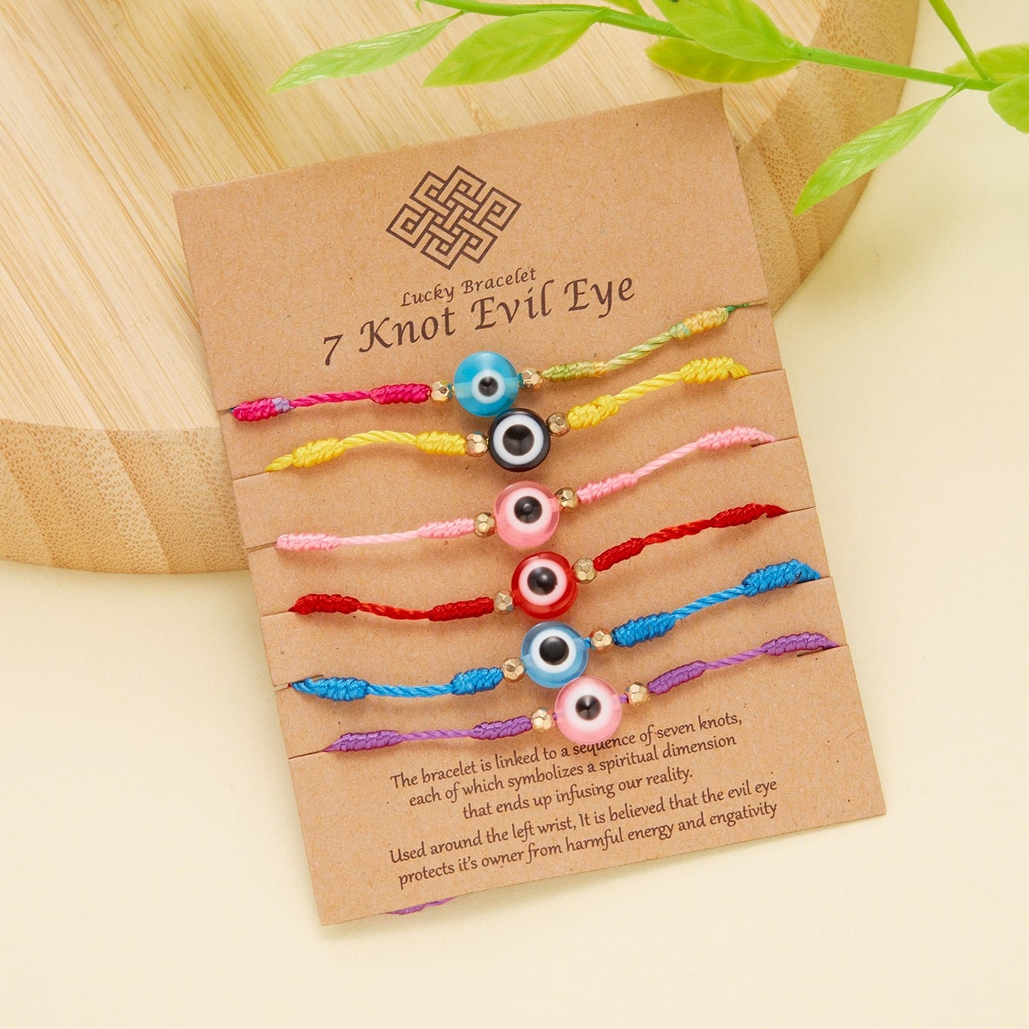 6Pcs/Set Evil Eye Friendship Bracelet