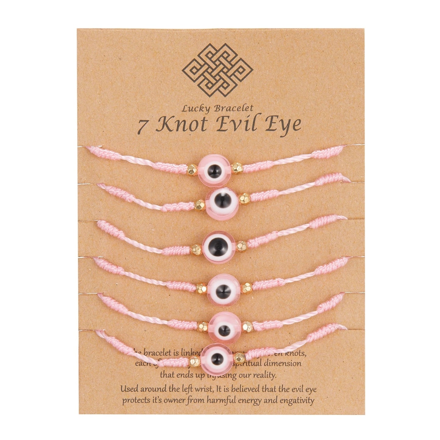 6Pcs/Set Evil Eye Friendship Bracelet