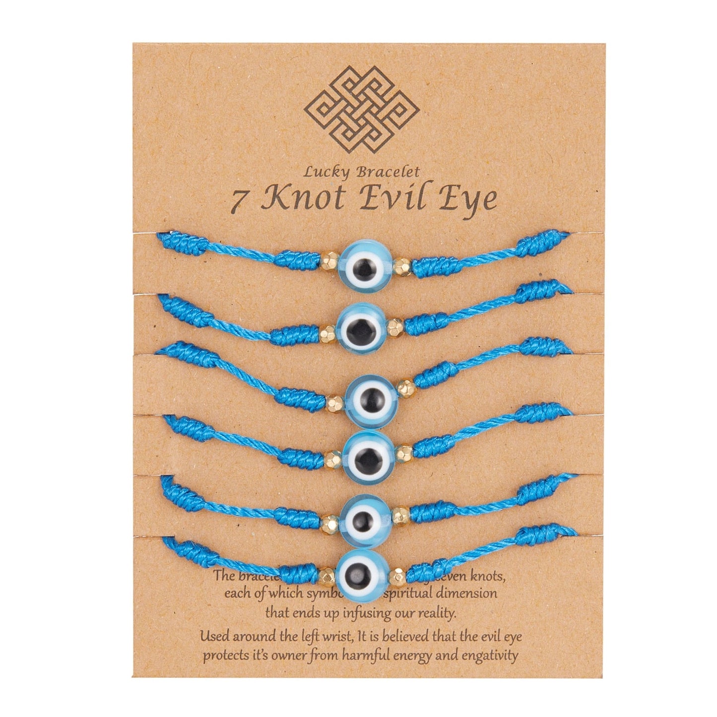 6Pcs/Set Evil Eye Friendship Bracelet