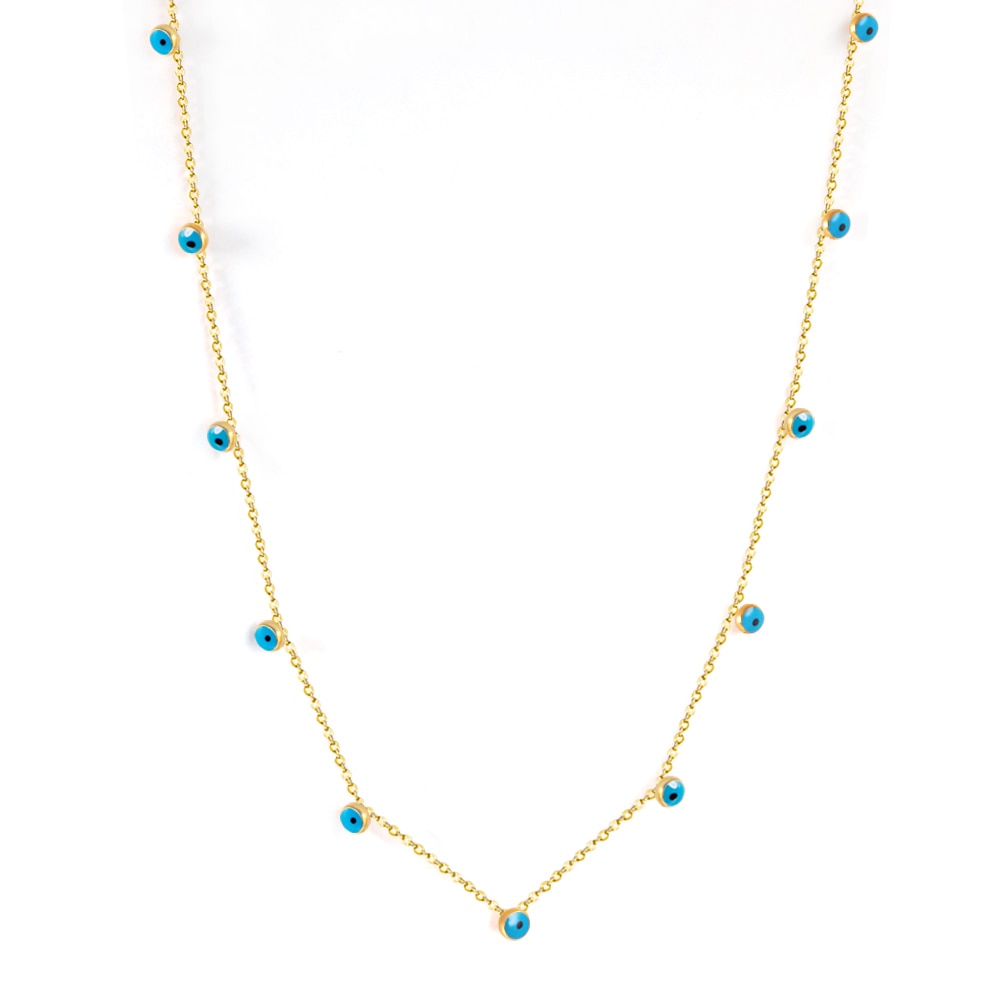 evil eye stylish pendant necklace
