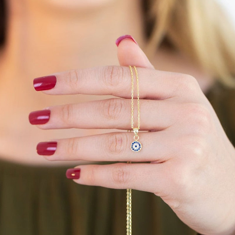 Turkish Style Evil Eye Necklace