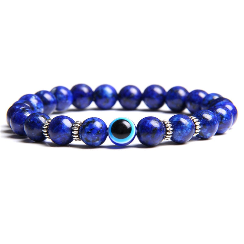 Lucky stone Evil Eye Bracelet