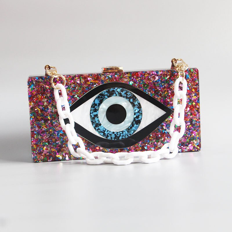 Colorful Evil Eye Shoulder Bags