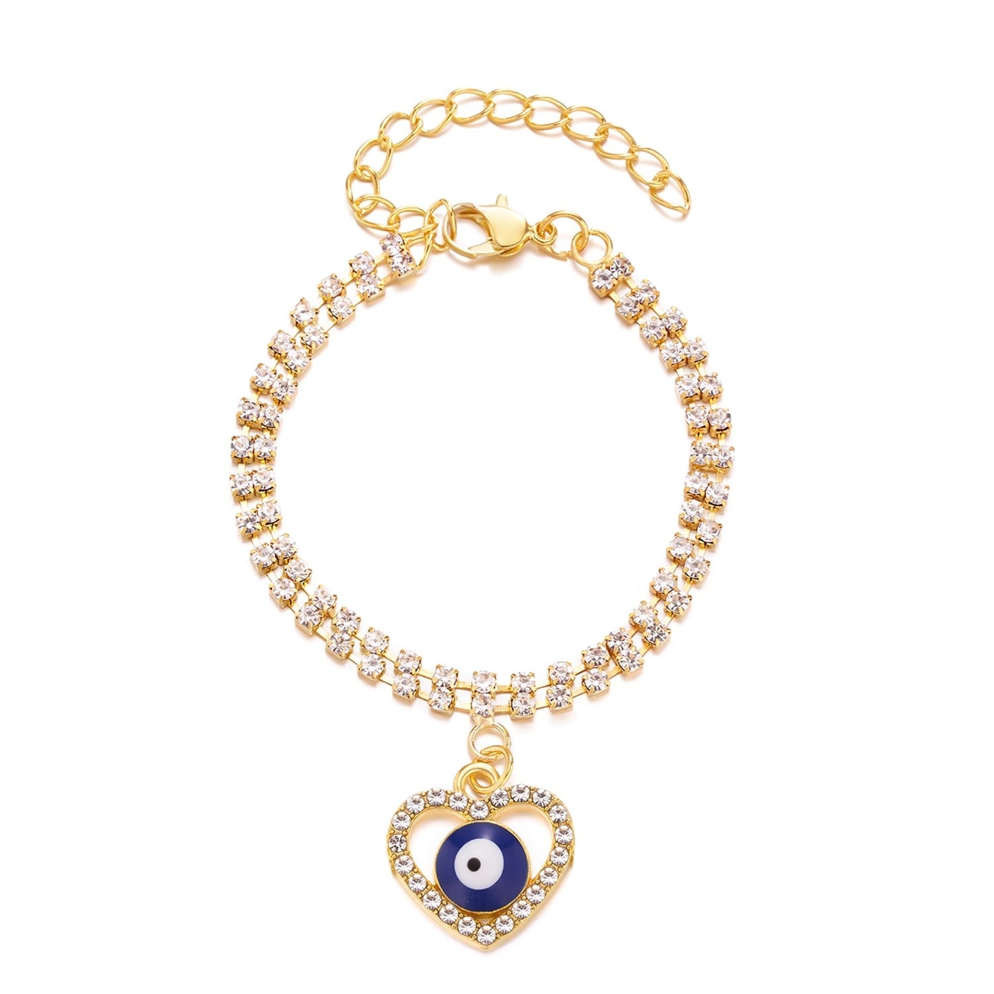 Evil Eye Golden Bracelet For Women