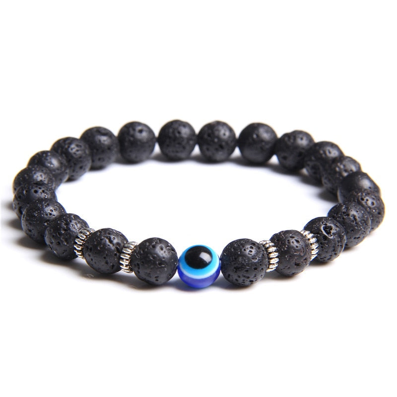 Lucky stone Evil Eye Bracelet