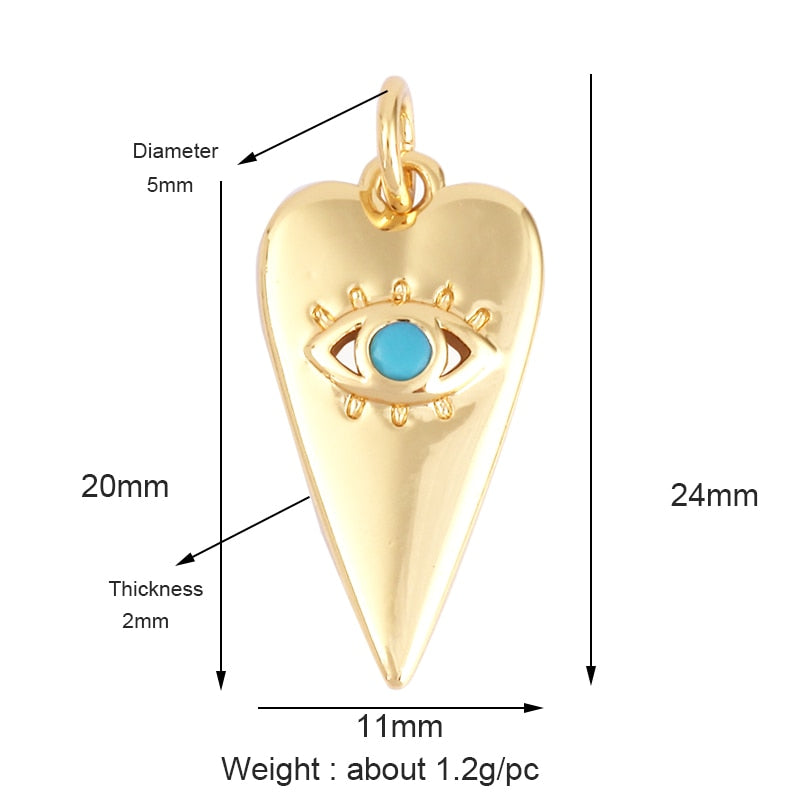 Evil Eye Charm Pendant