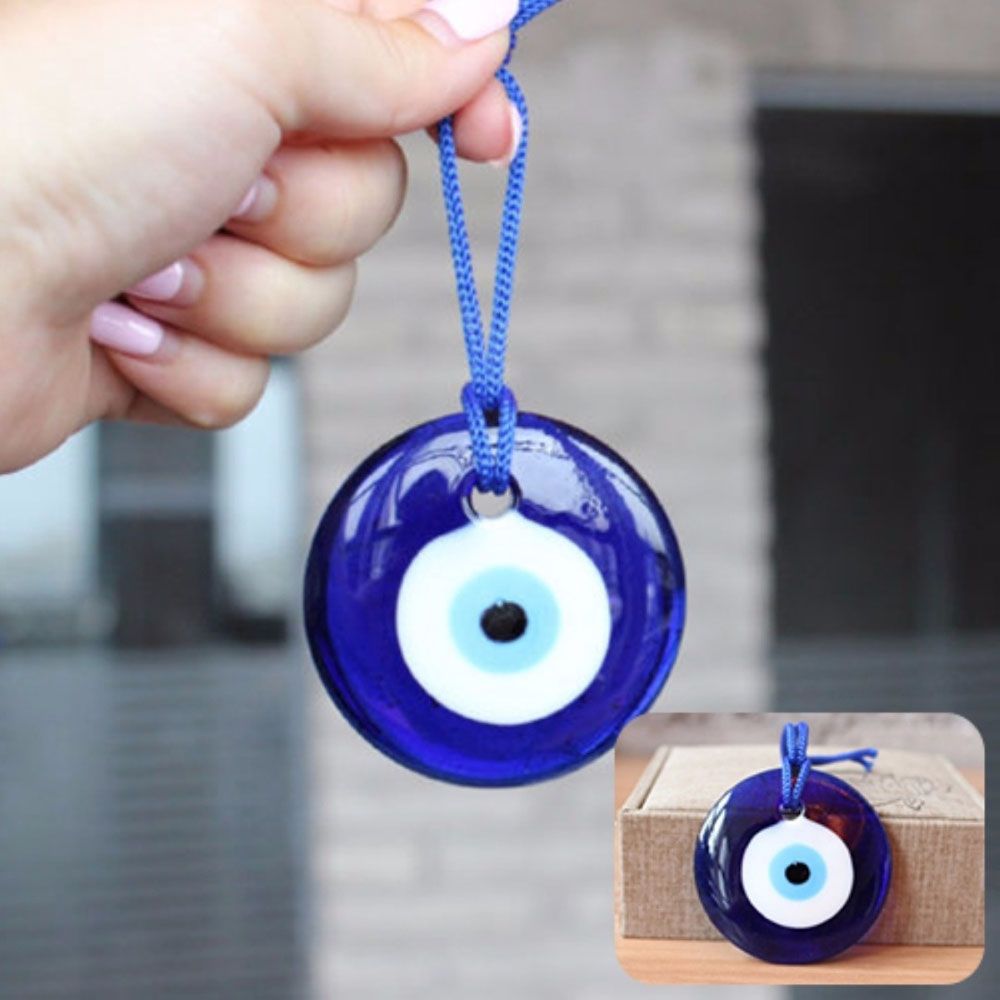 Evil Eye Blue Amulet Car Decor Lucky Pendant