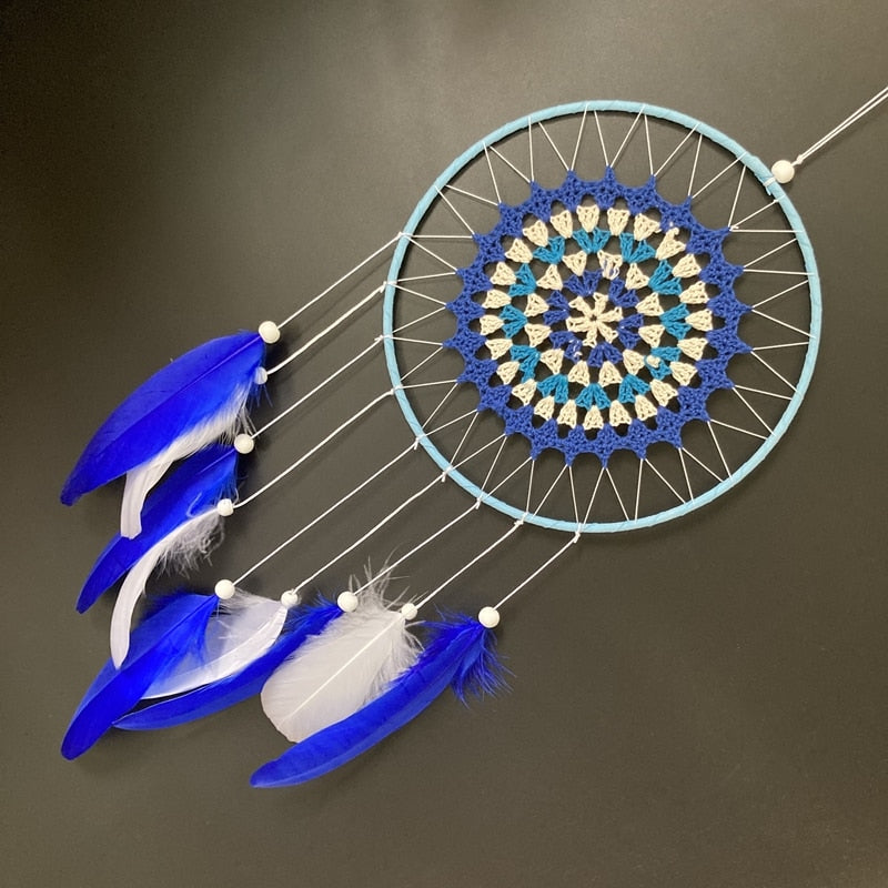 Classic Blue & White Dreamcatcher