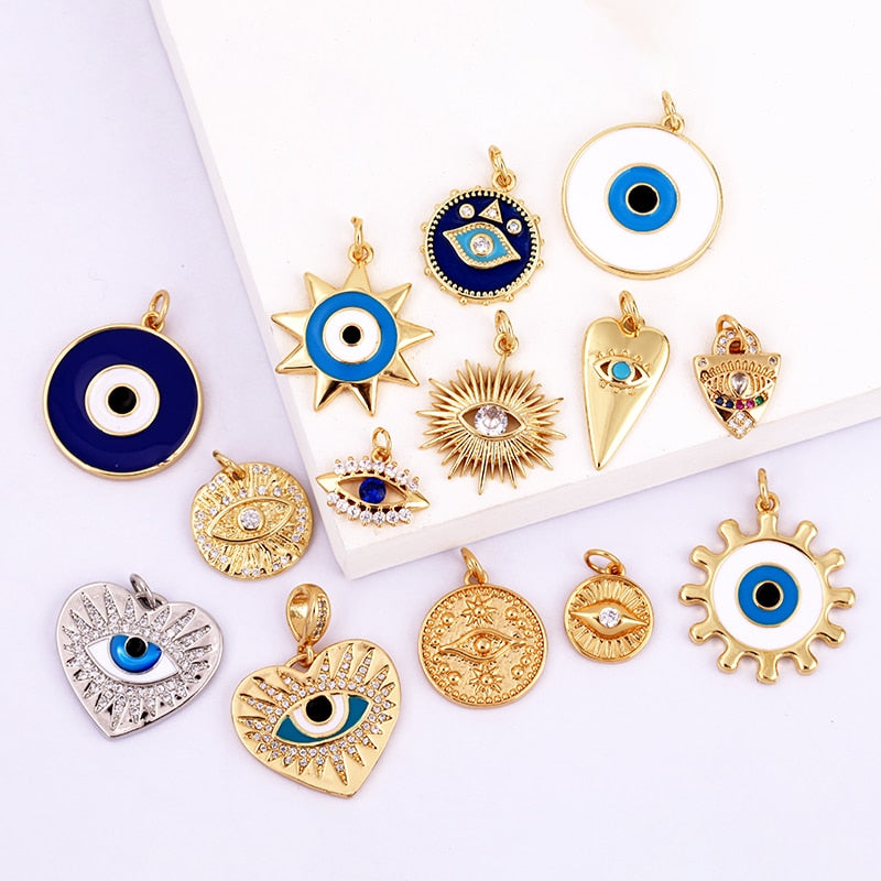 Evil Eye Charm Pendant