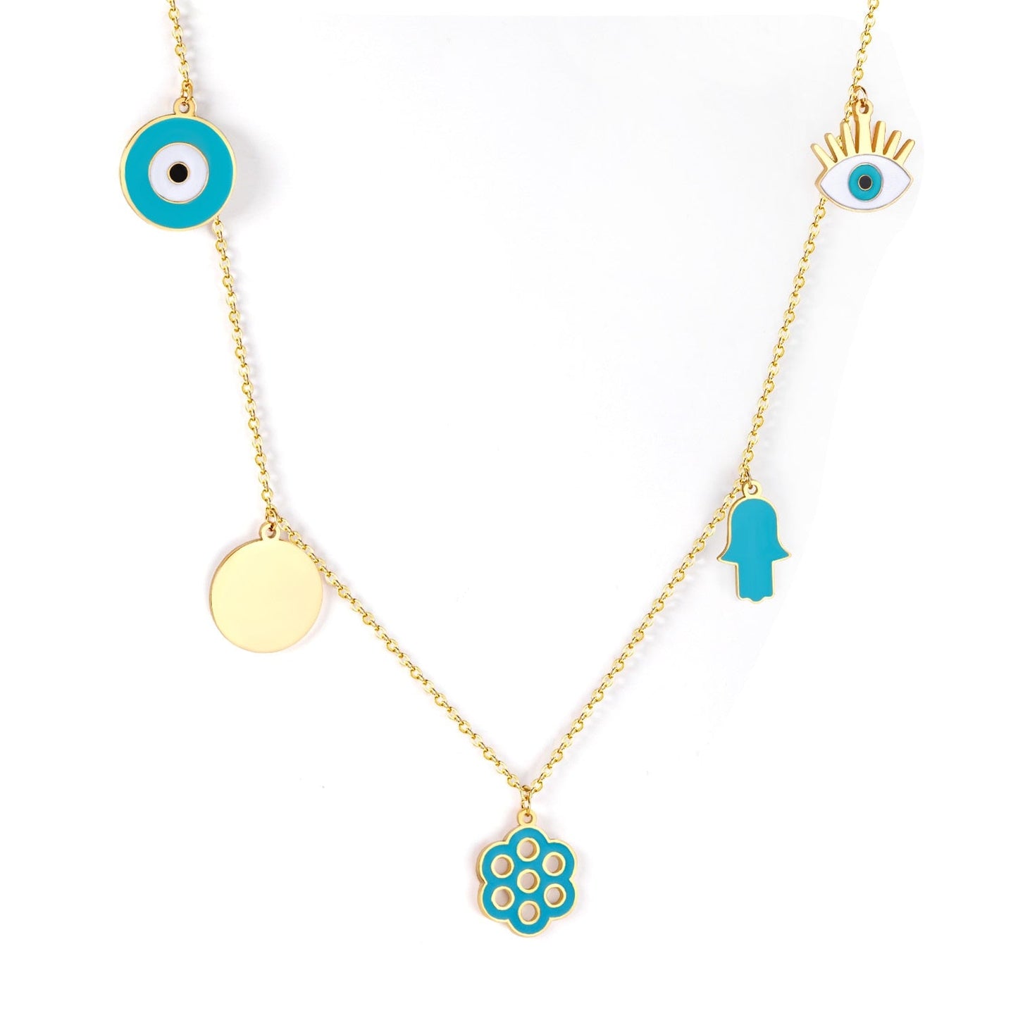 evil eye stylish pendant necklace
