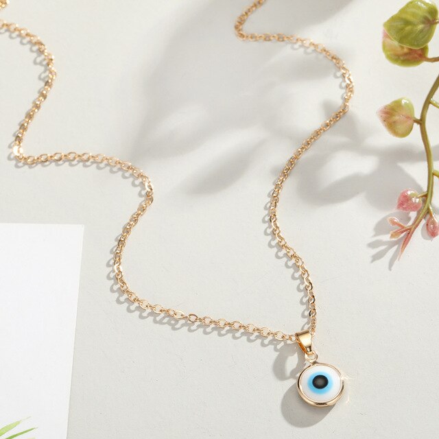 Evil Eye Unique Designs Classic Hoop Earrings