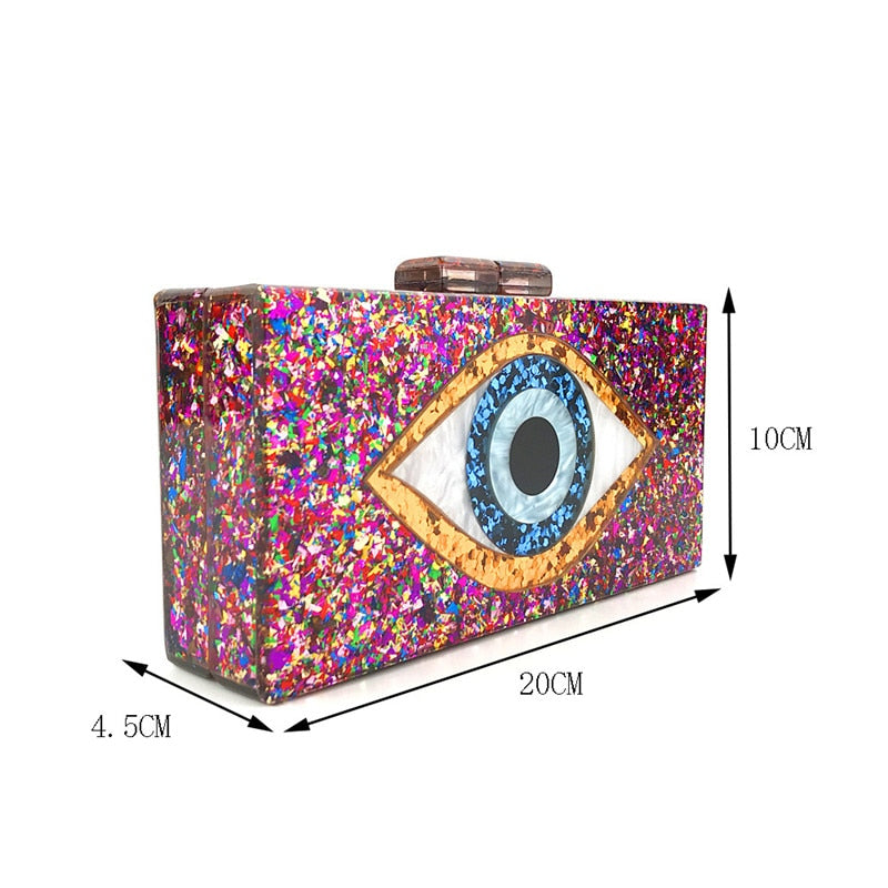 Evil Eye Fancy purse