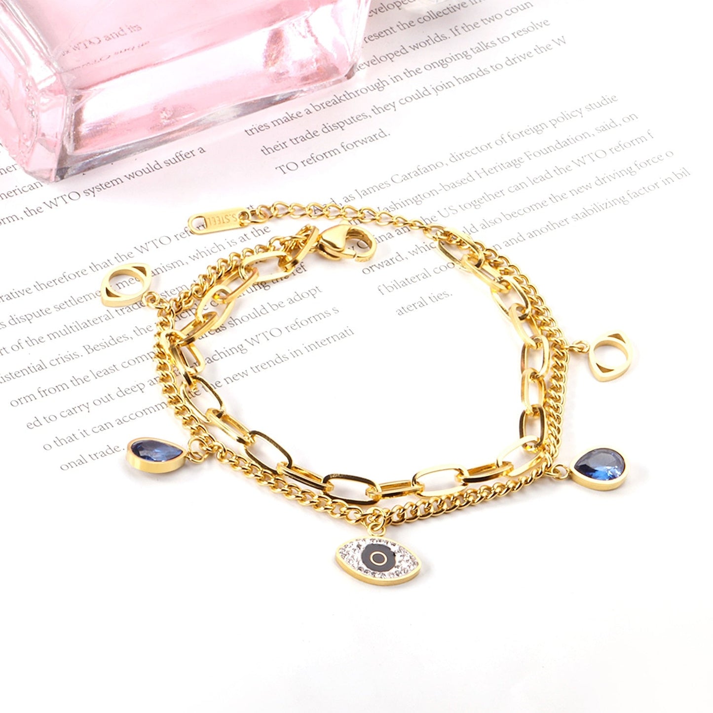 Colorful Evil Eye Handwrist Bracelet