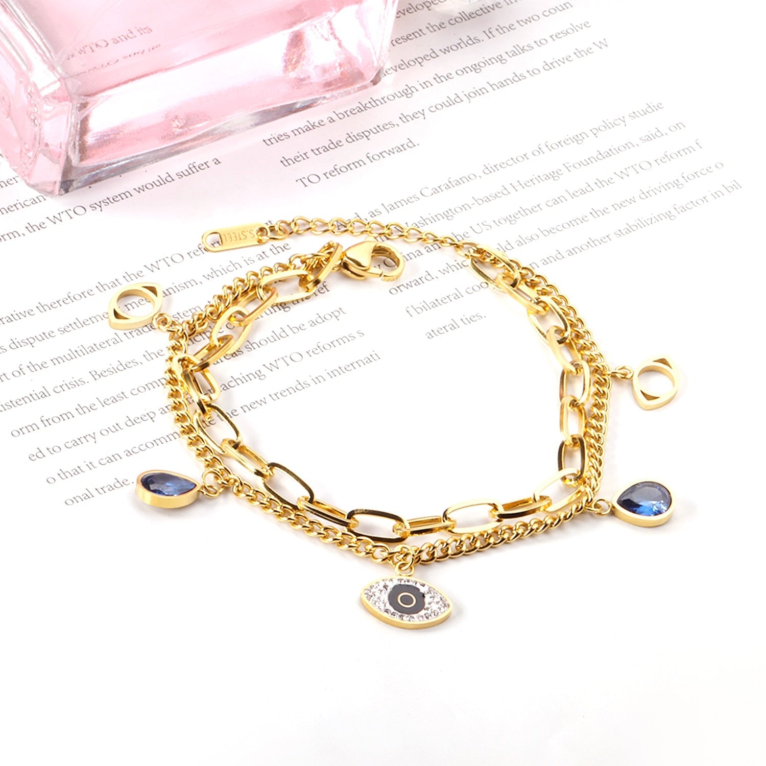 Colorful Evil Eye Handwrist Bracelet