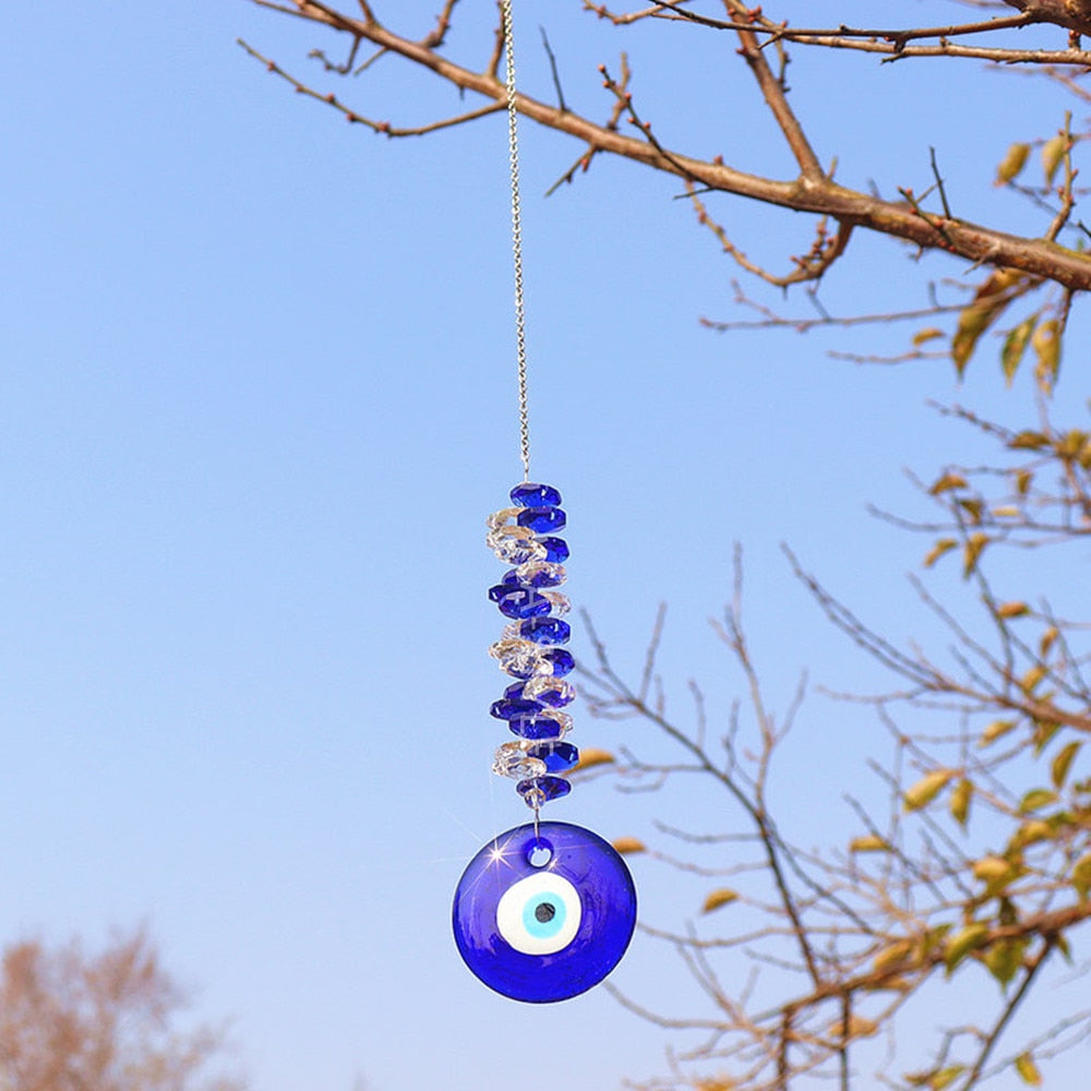 Evil Eye Crystal Dream Catcher