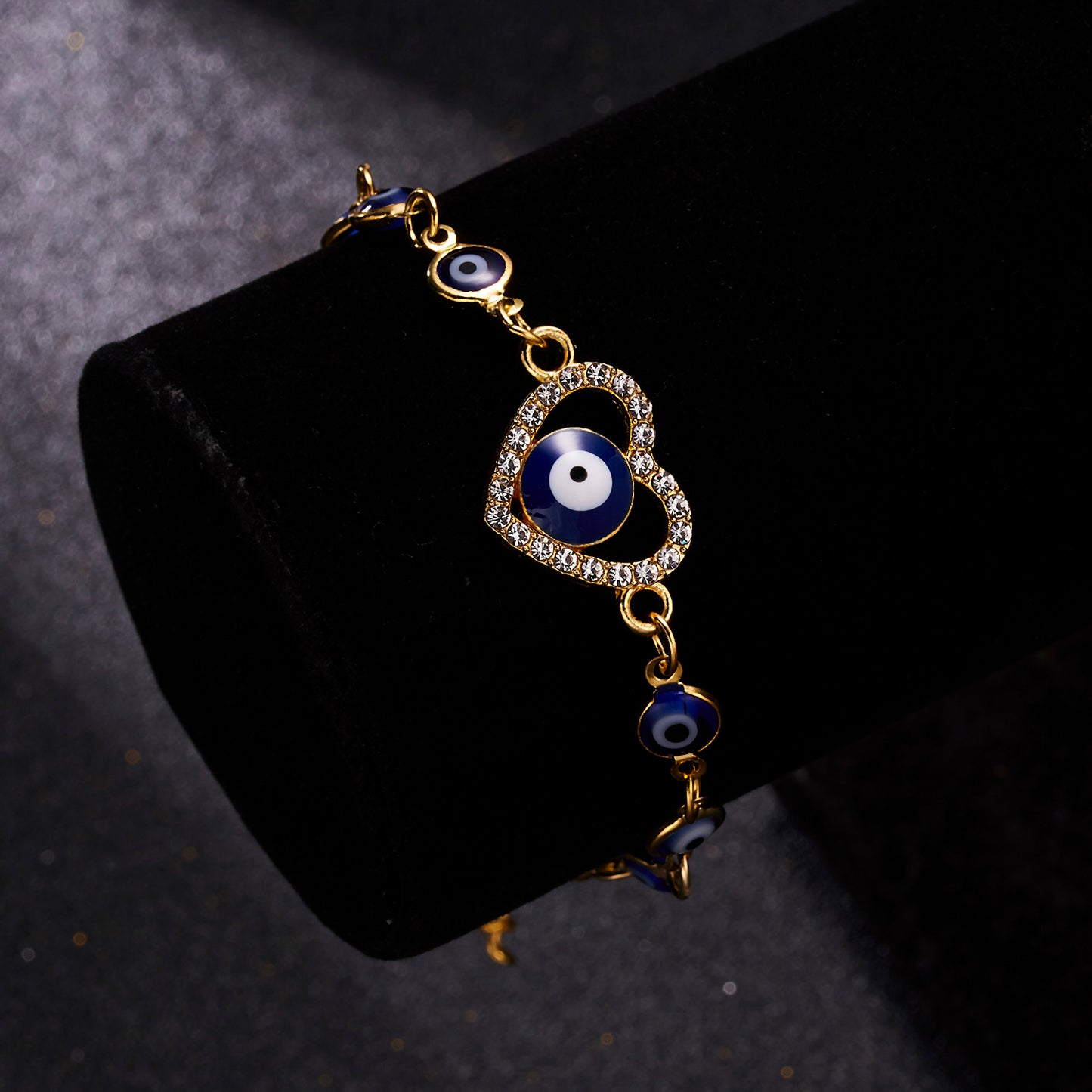 Evil Eye Golden Bracelet For Women