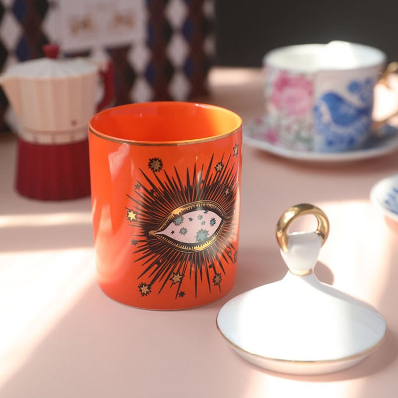 Evil Eye Ceramic Pretty Mug