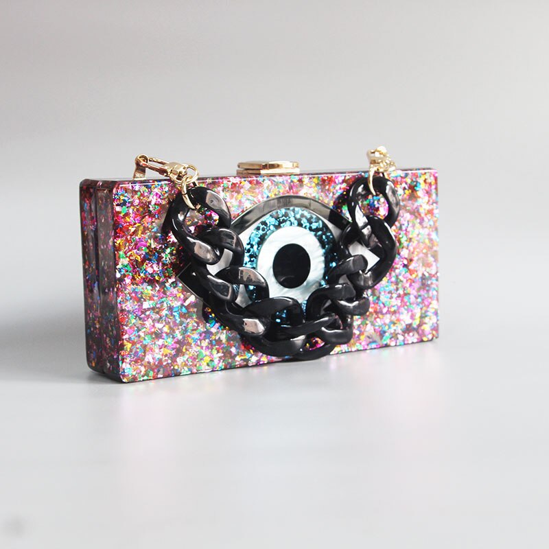 Colorful Evil Eye Shoulder Bags