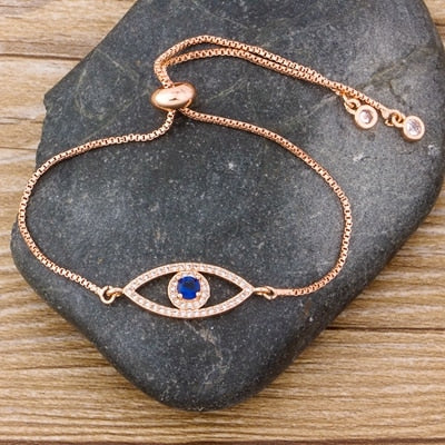 Classic Charm Evil Eye Bracelet