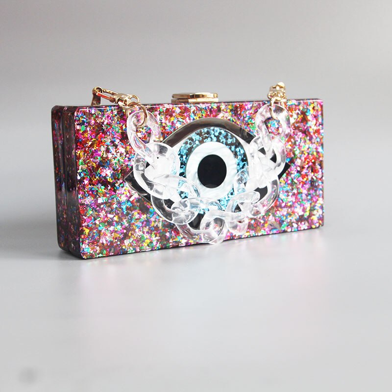 Colorful Evil Eye Shoulder Bags