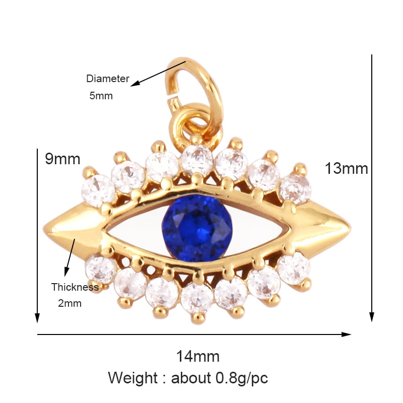 Evil Eye Charm Pendant