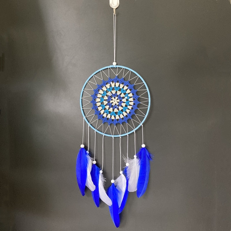Classic Blue & White Dreamcatcher