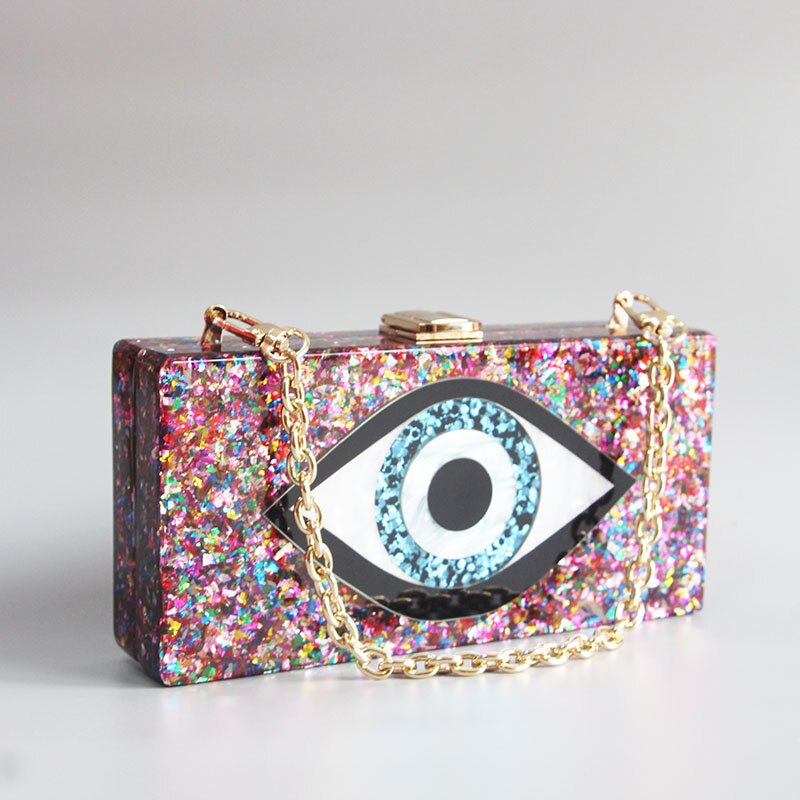 Colorful Evil Eye Shoulder Bags