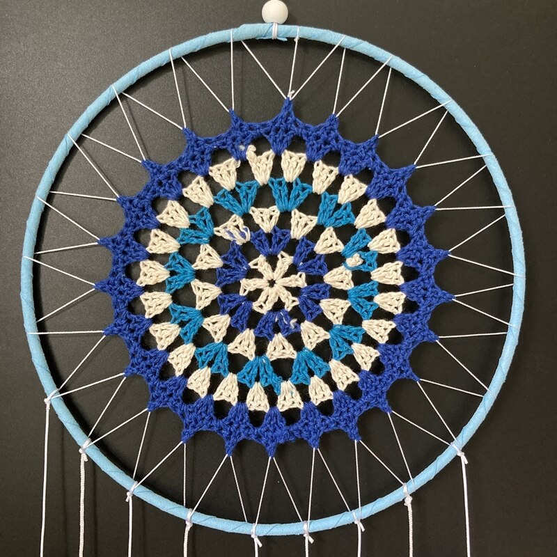 Classic Blue & White Dreamcatcher