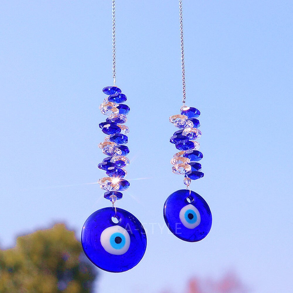 Evil Eye Crystal Dream Catcher