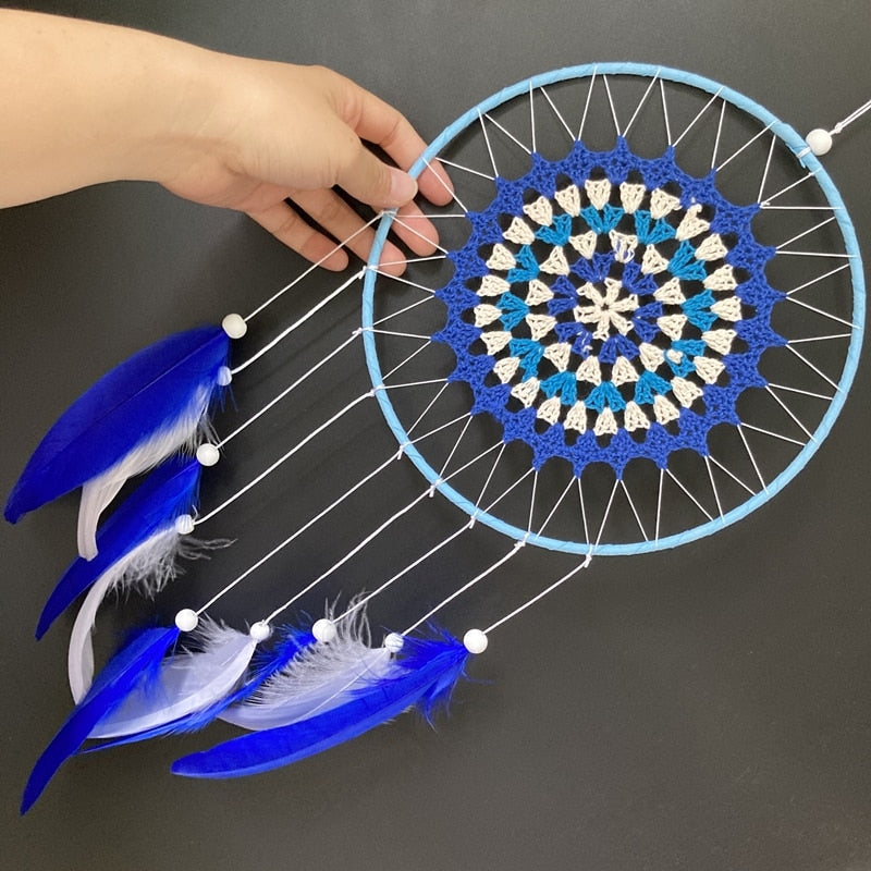 Classic Blue & White Dreamcatcher