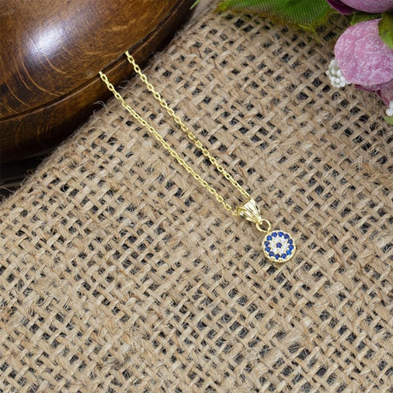 Turkish Style Evil Eye Necklace