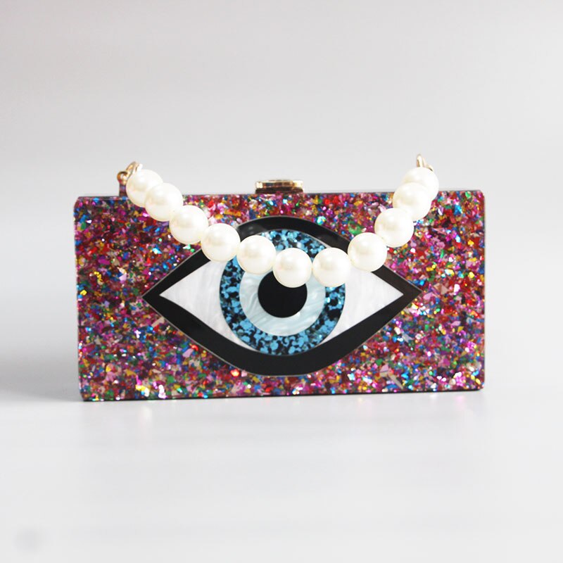 Colorful Evil Eye Shoulder Bags