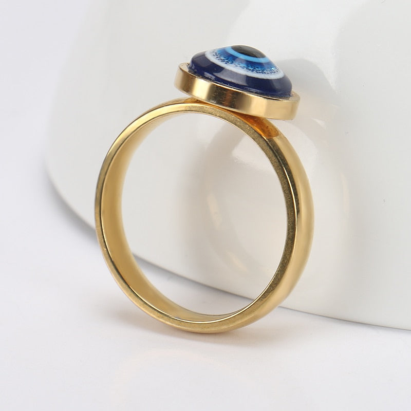 Evil Eye Nazar Golden Ring