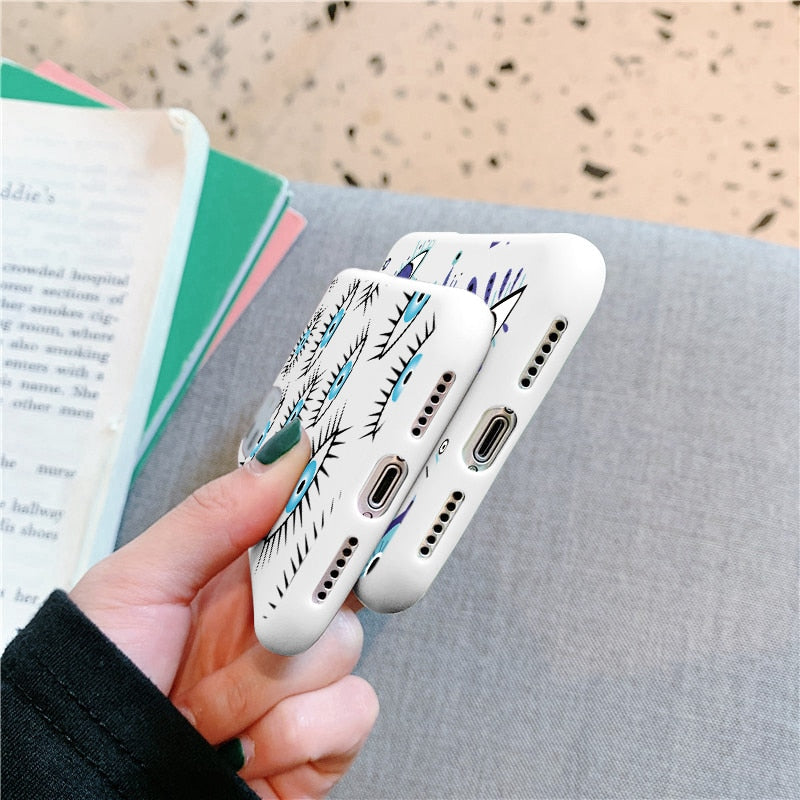 pretty evil eye phone case