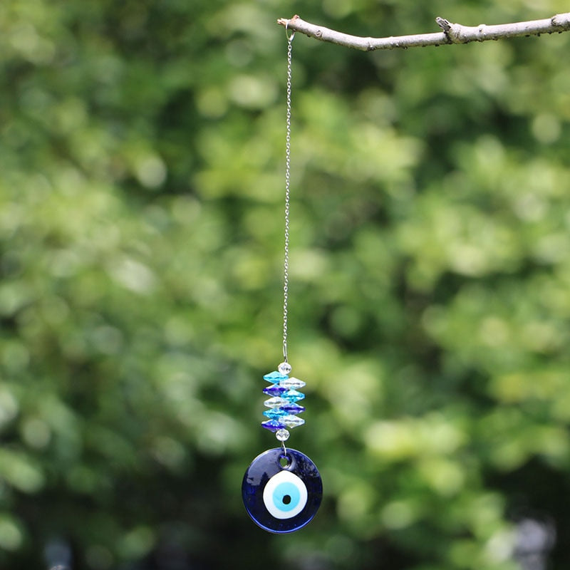 Evil Eye Crystal Dream Catcher