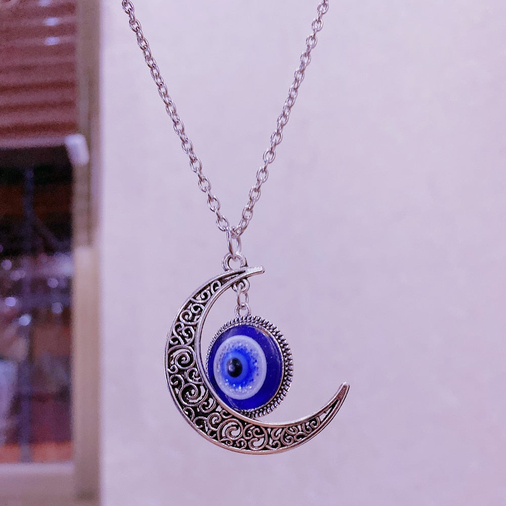 Evil Eye Classic Design Pendant Necklace