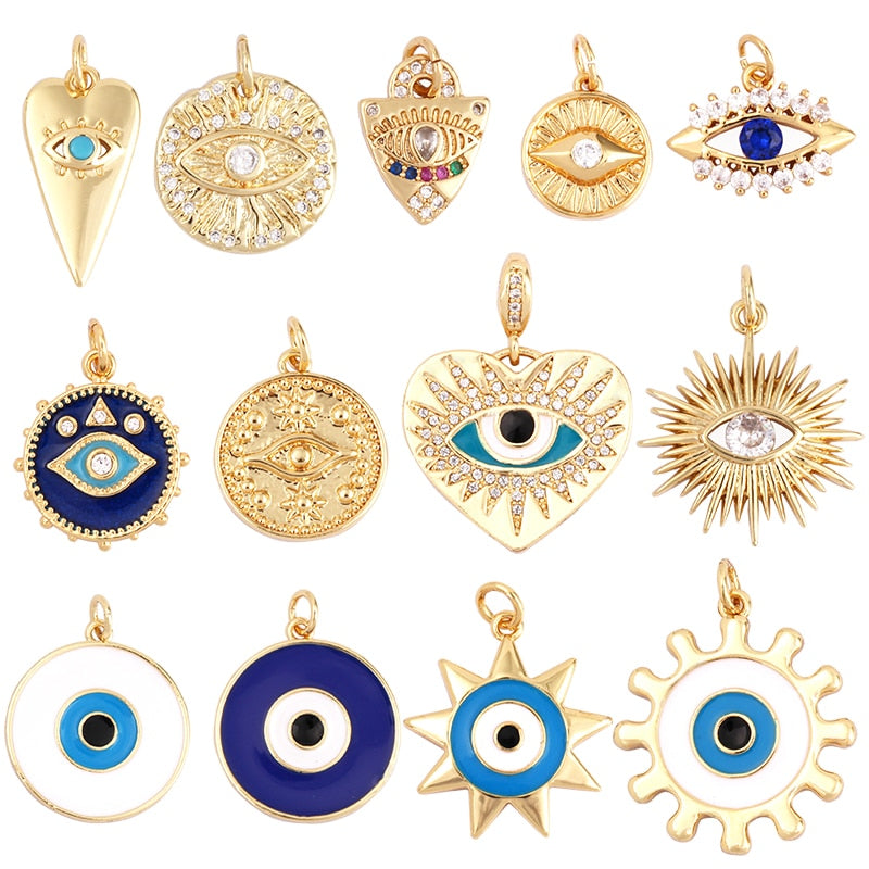 Evil Eye Charm Pendant